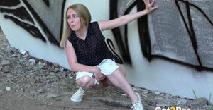 Got 2 Pee invite you to explore free photos featuring Debora in pissing action